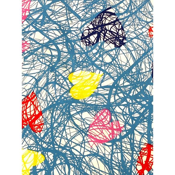 Gem Scrubs V-Neck Pockets Top Women's Valentines Scrub top Size M - Picture 2 of 9